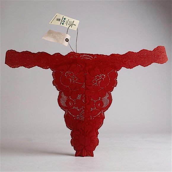Free People x We Are HAH T String Me a Thong in Siren Red XL - NEW UNOPENED - Picture 1 of 1